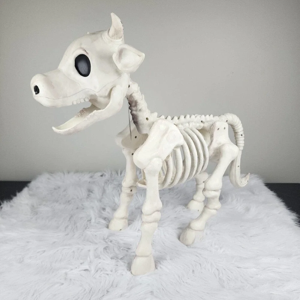 Red Shed Cow Skeleton Halloween Decoration Tractor Supply Tik Tok NEW SEALED